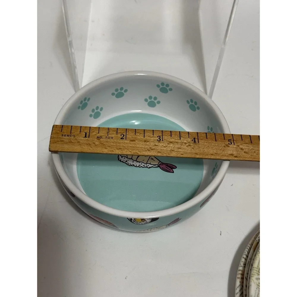 cat Bowl Sushi Theme- Ceramic